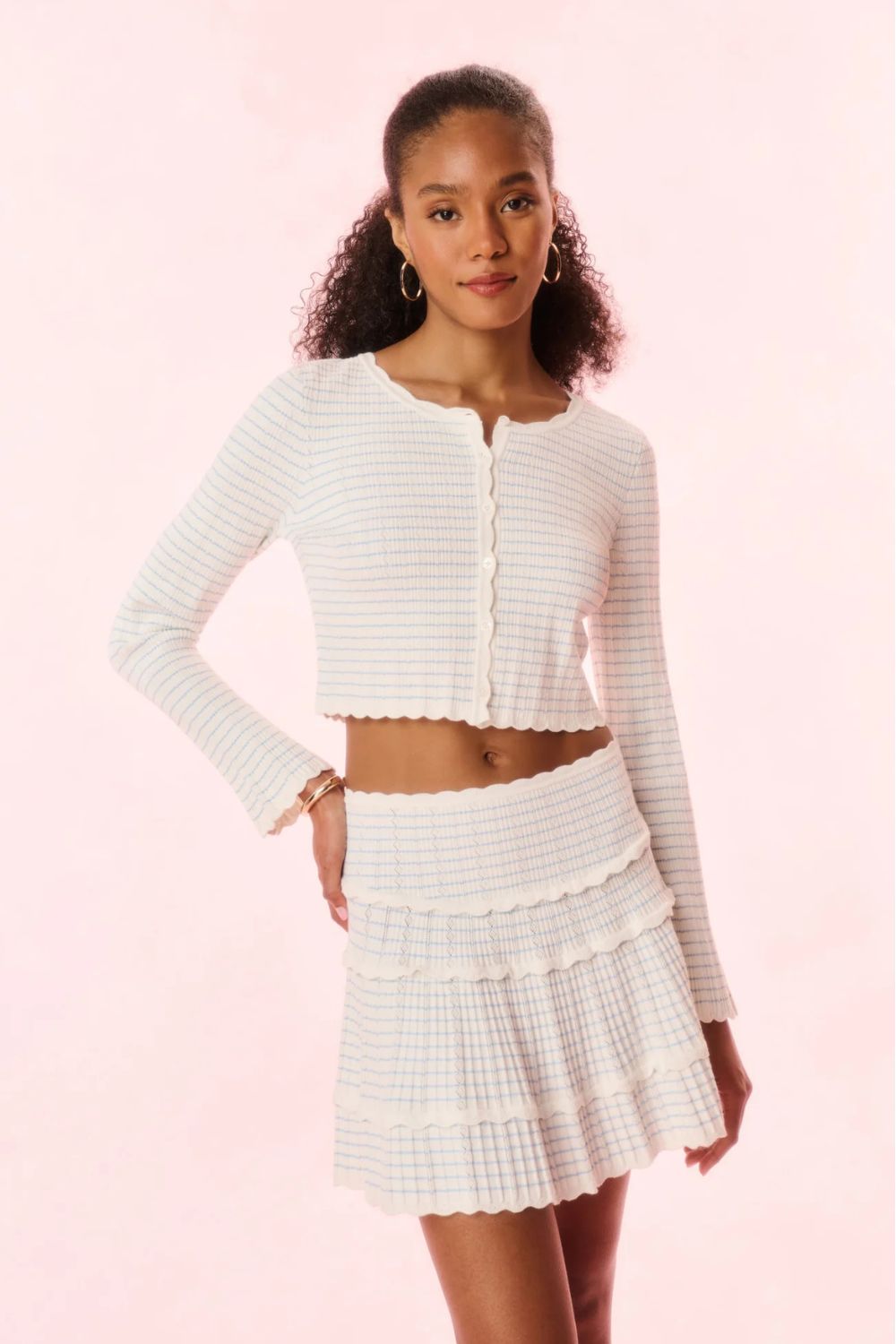 Colella Skirt in Sailor Stripes