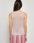 Gala Tank Top in Powdery Pink