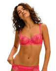 Wish Demi Cup Bra in Rose Fabuleux
