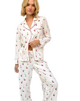 Cherry Toss Long PJ Soft Set