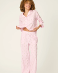 After Party Pink Long PJ Set