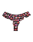 Luxe Flutter Panty in Heartbreaker Print
