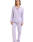 Essentiel Long Pj Set in Mauve