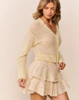 Lawrence Cardigan in Light Lemon