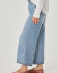 Lounge Denim Cropped Pant in Indigo