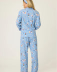Baked Woof Love Flannel Long PJ Set