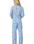 Baked Woof Love Flannel Long PJ Set