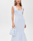 Leigh Dress in Morning Sky