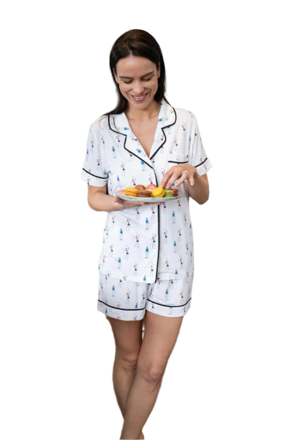 Jolene Golf Print Short Pajama Set