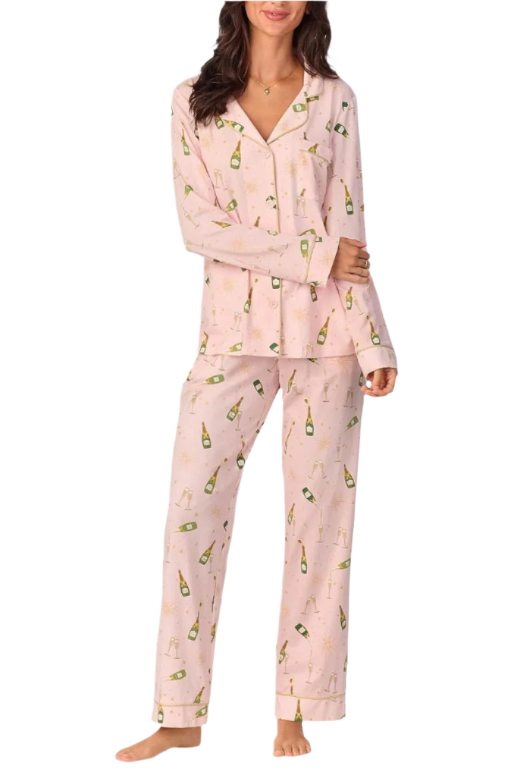 Pop Fizz Clink Long Sleeve Classic PJ Set
