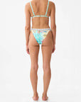 Knot Tri Bikini Set in Just Coasting