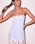 Lace Applique Slip in Cloud