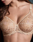 Cassiopee Full Cup Bra in Creamy Beige