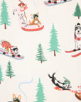 Holiday Dogs Flannel Long PJ Set