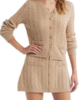 Eugenie Cardigan in Camel