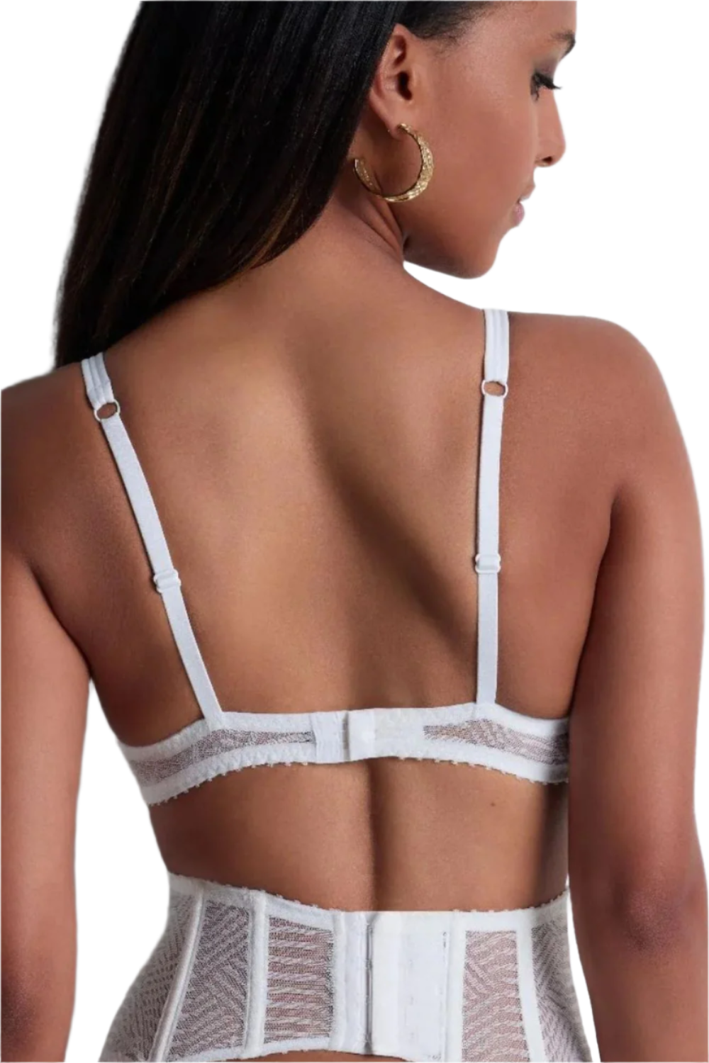 Underwired Half Cup in Pearl