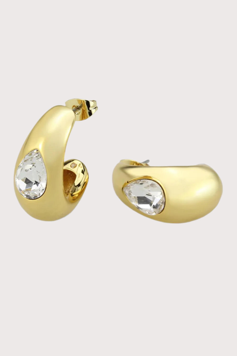 Aerosphere Huggie Hoop Gold