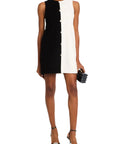 Sans Faff Monochrome Muse Mini Dress in Black