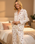 Cherry Toss Long PJ Soft Set