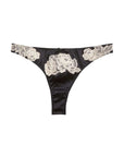Juliet Lace Thong in Black