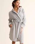 Cozy Robe in Heather Grey