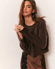 Bellman Pullover in Chocolate Brown