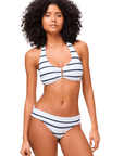 Nautical Stripe U Bar Bikini D-G Cups