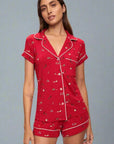 Gisele Shortie PJ Set in Winter Wonderland
