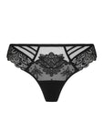 Diva Glamour Tanga Thong in Black