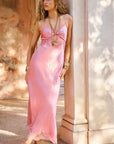 Orianna Dress in Dusty Rose