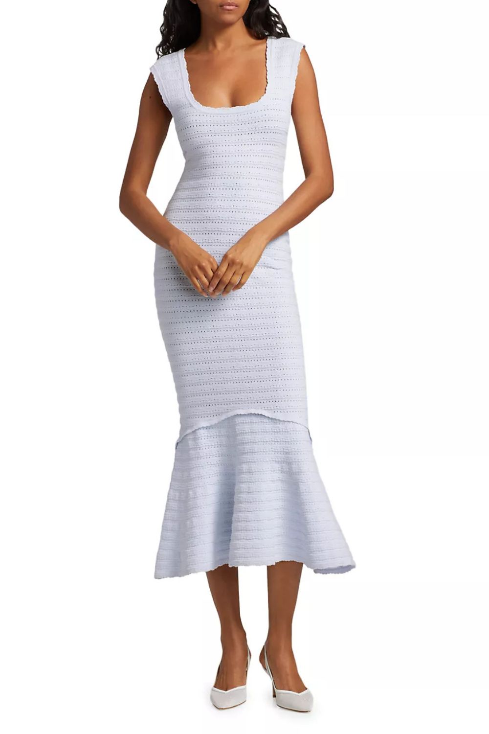 Leigh Dress in Morning Sky