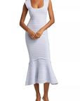 Leigh Dress in Morning Sky
