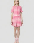 Vanita Gingham Jacket
