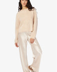 Niall Cashmere Sweater in Oat