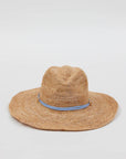 Raffia Crochet Continental Hat