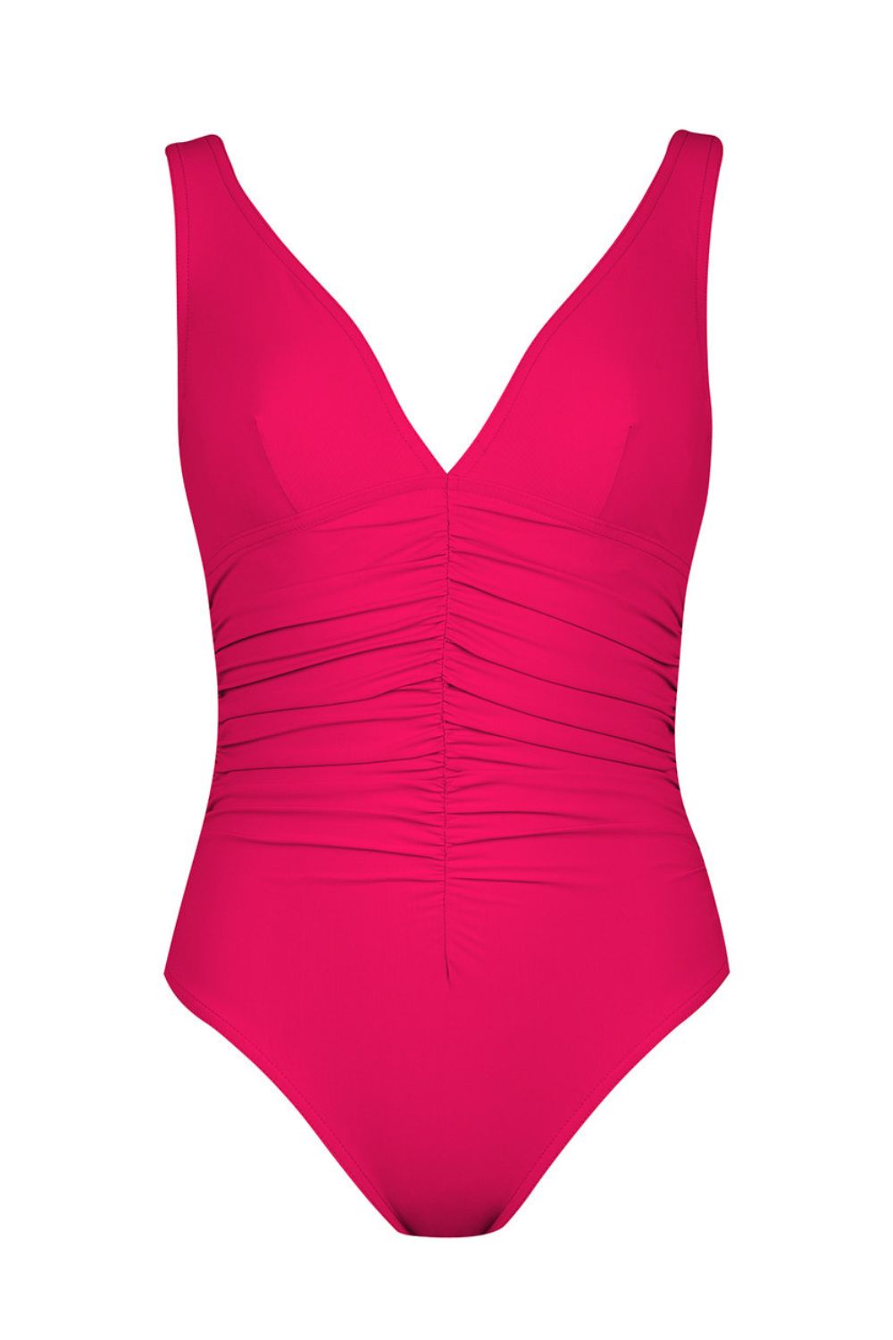 Smart V-Neck One Piece in Rose