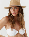 Kate Hat in Tan/Stud Belt