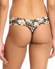 Dark Room Blooms Low Rise Thong