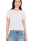 Louisa Short Sleeve Tee in White