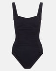 Basics Square Neck One-Piece in Black