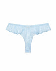 Jasmine Lace Cami & Flutter Panty Set in Forget Me Not