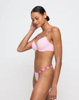 Avero String Thong in Lily Rose