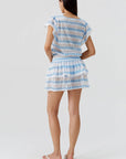 Remi Dress in White/Oasis