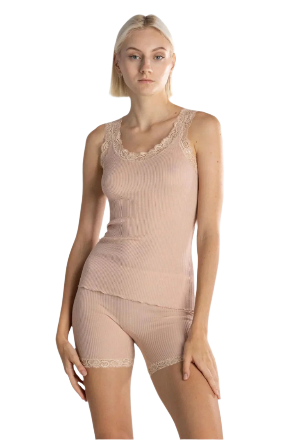 Scoop Neck Ribbed Camisole