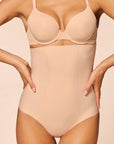 High Waist Shaper Brief in Peau Rose