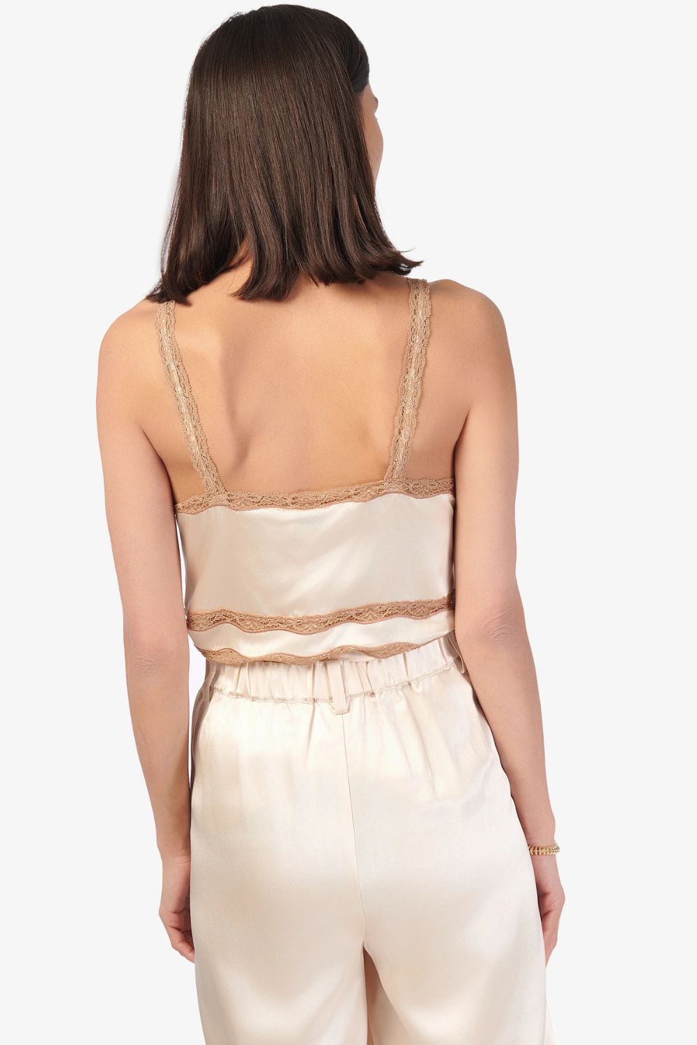 Delphine Camisole in Bone
