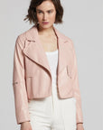 Ninon Short Leather Jacket