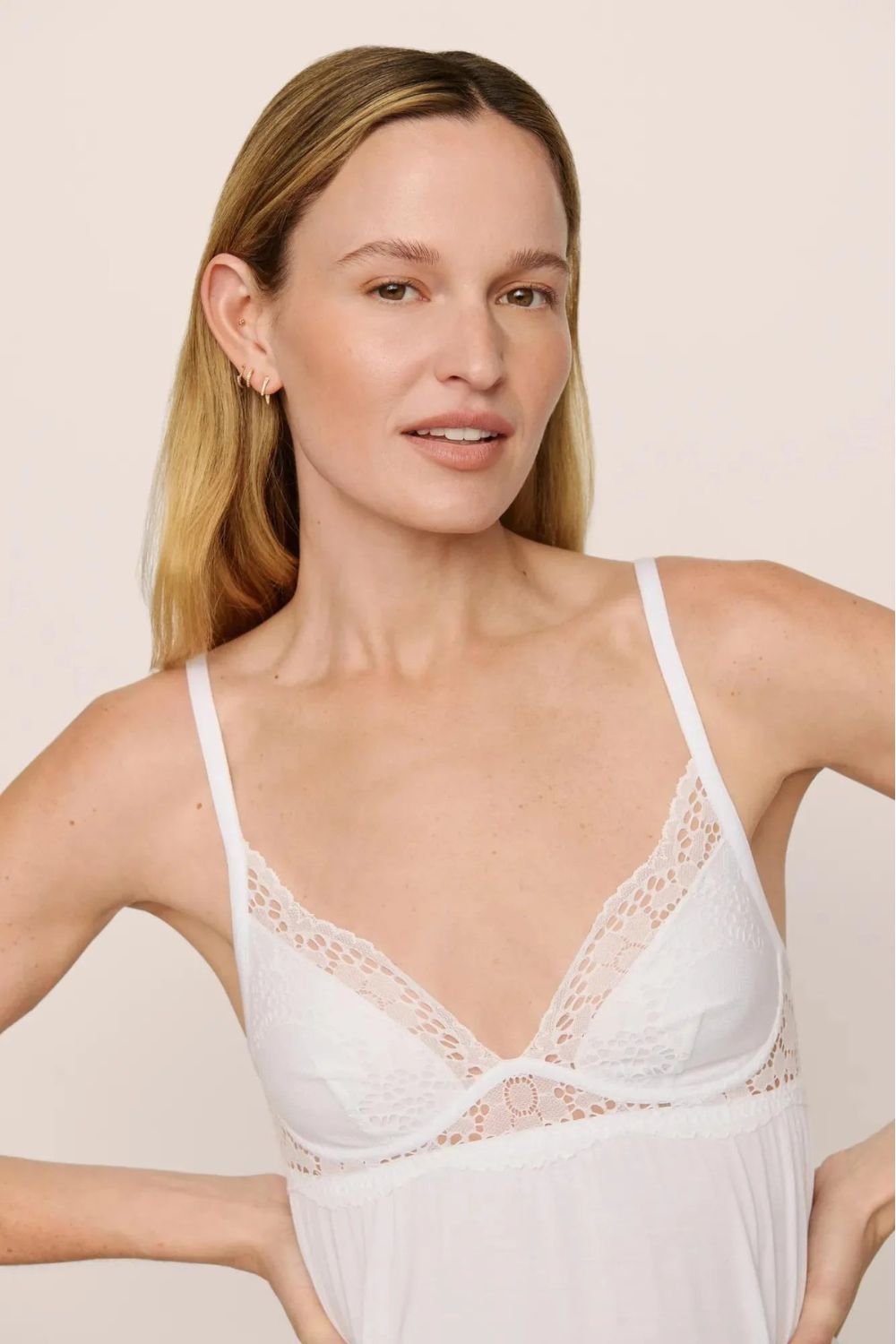 Beatrix Slip in White