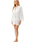 Keira Kaftan in White