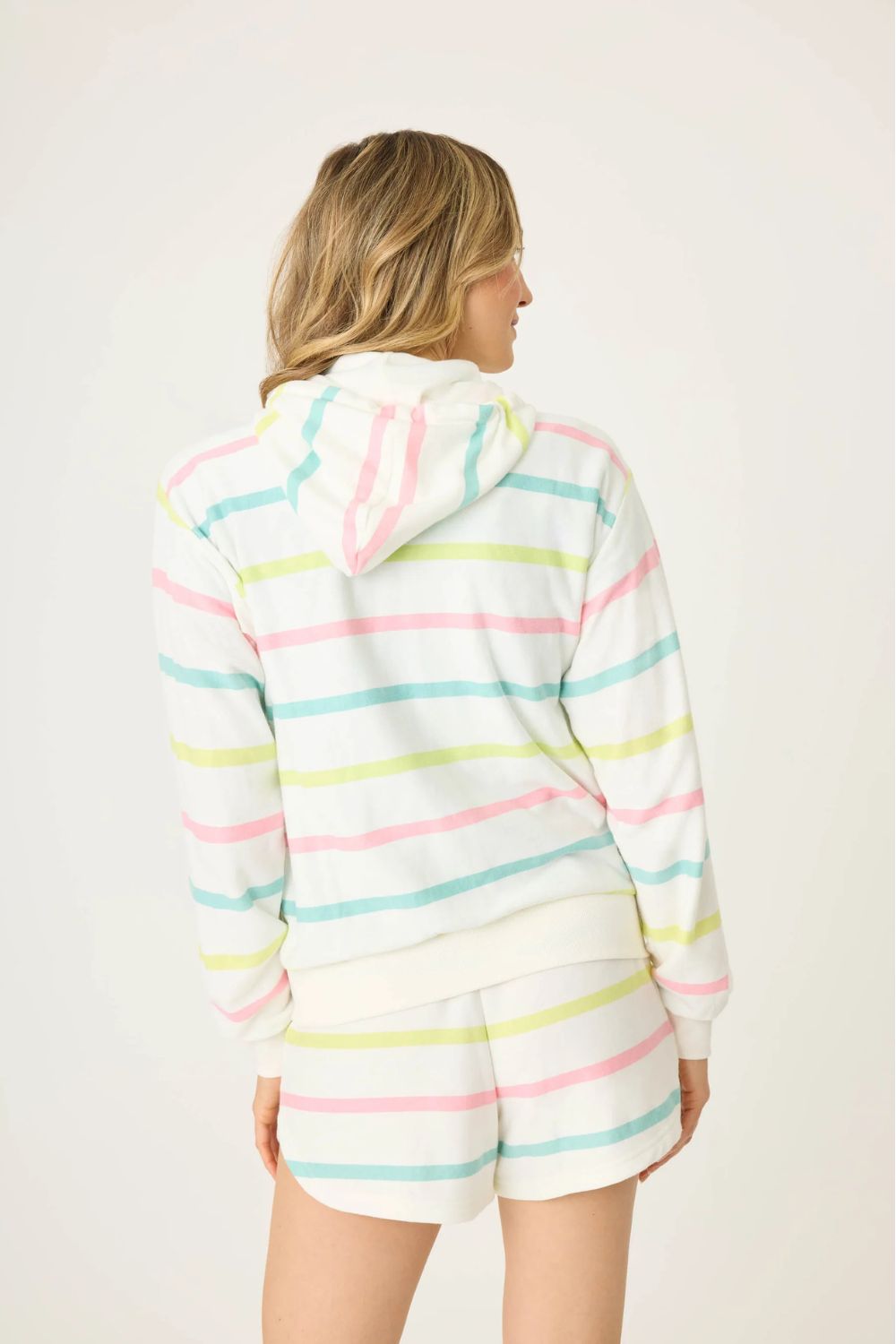 Lime Sunshine Hoodie and Short Set